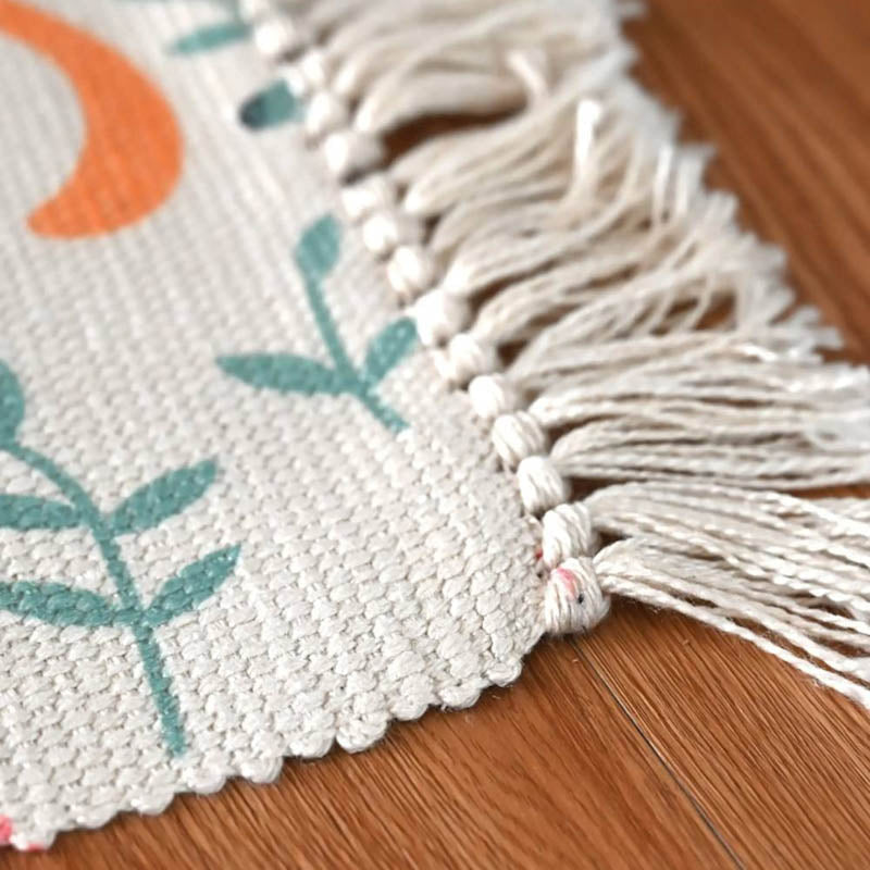 Handmade cotton Rug