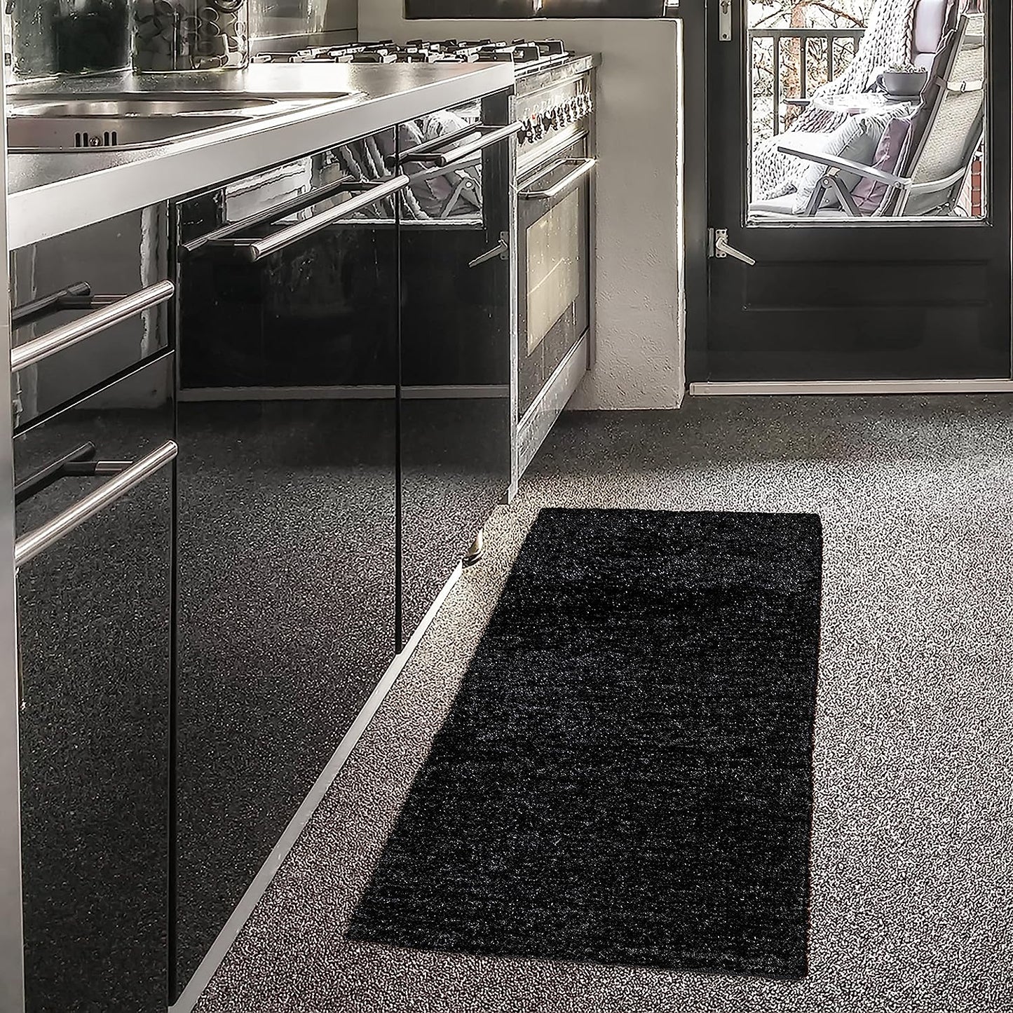 HANDMADE FUR SPARKLING RUG