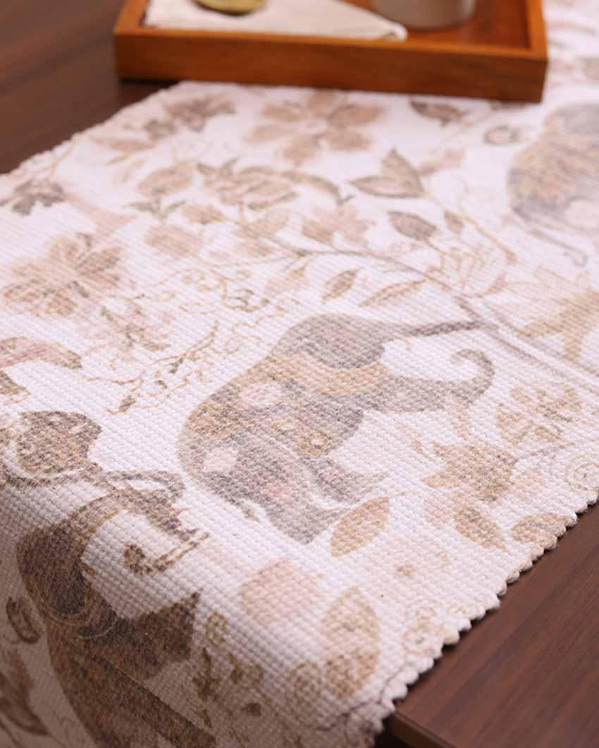 Zen Garden Cotton Printed Table Runner