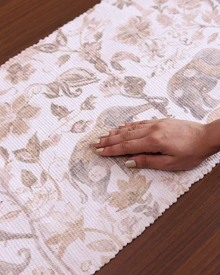 Zen Garden Cotton Printed Table Runner