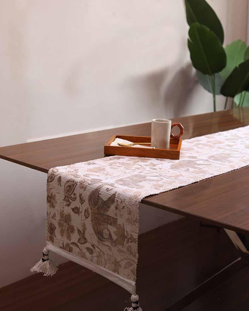 Zen Garden Cotton Printed Table Runner